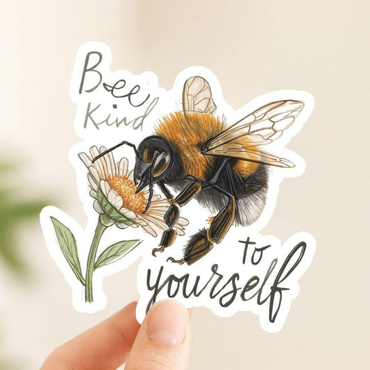 Mindfulness & Calm Sticker 5-Pack | Self-Care Vinyl Decal Bundle