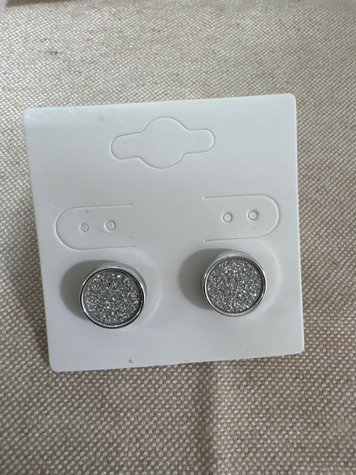 Acrylic Glitter Studs | Stainless Steel