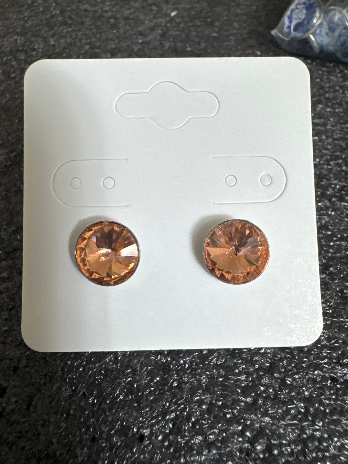 Rivoli Crystal Studs | Stainless Steel