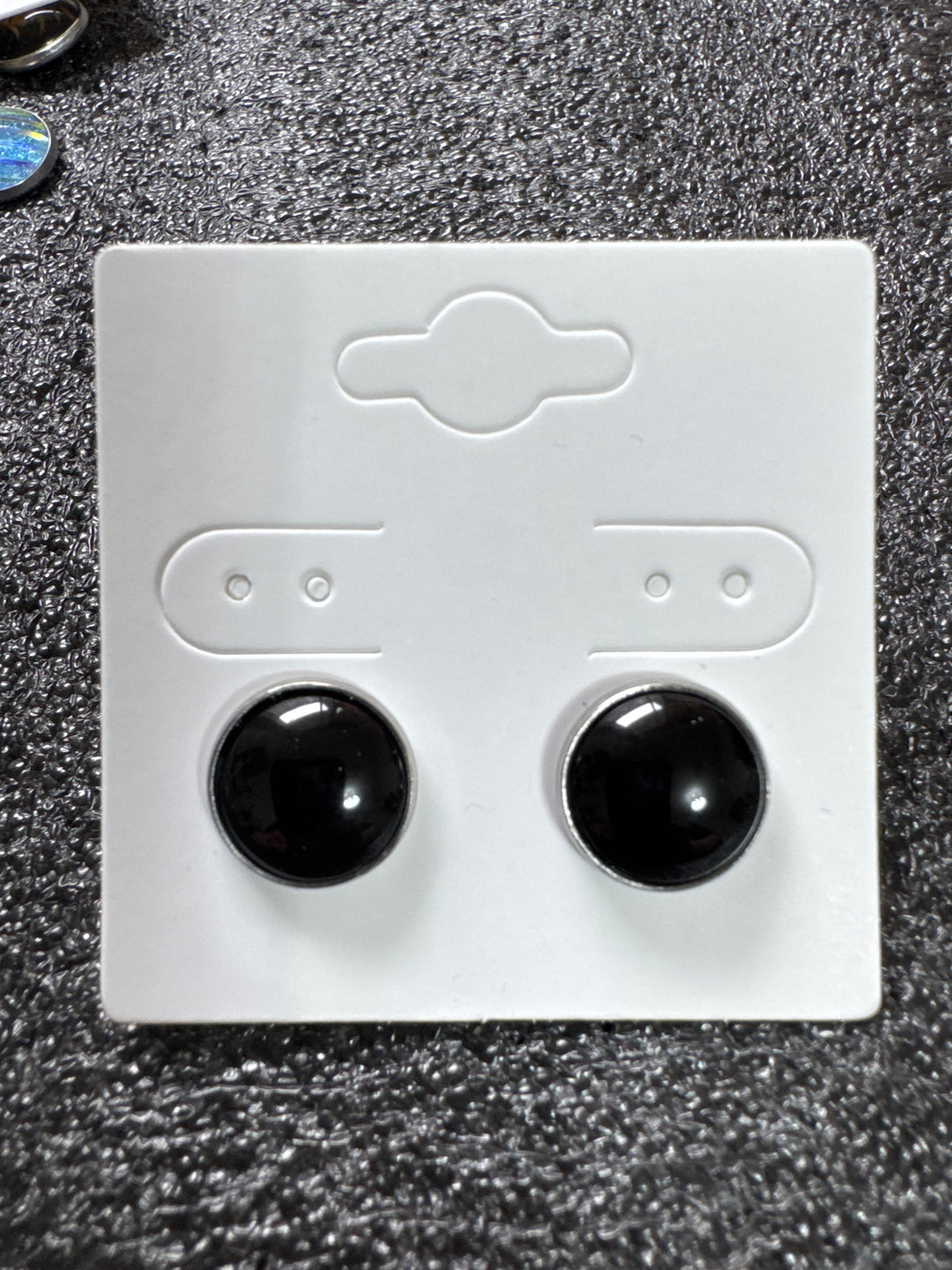 Black Studs | Stainless Steel