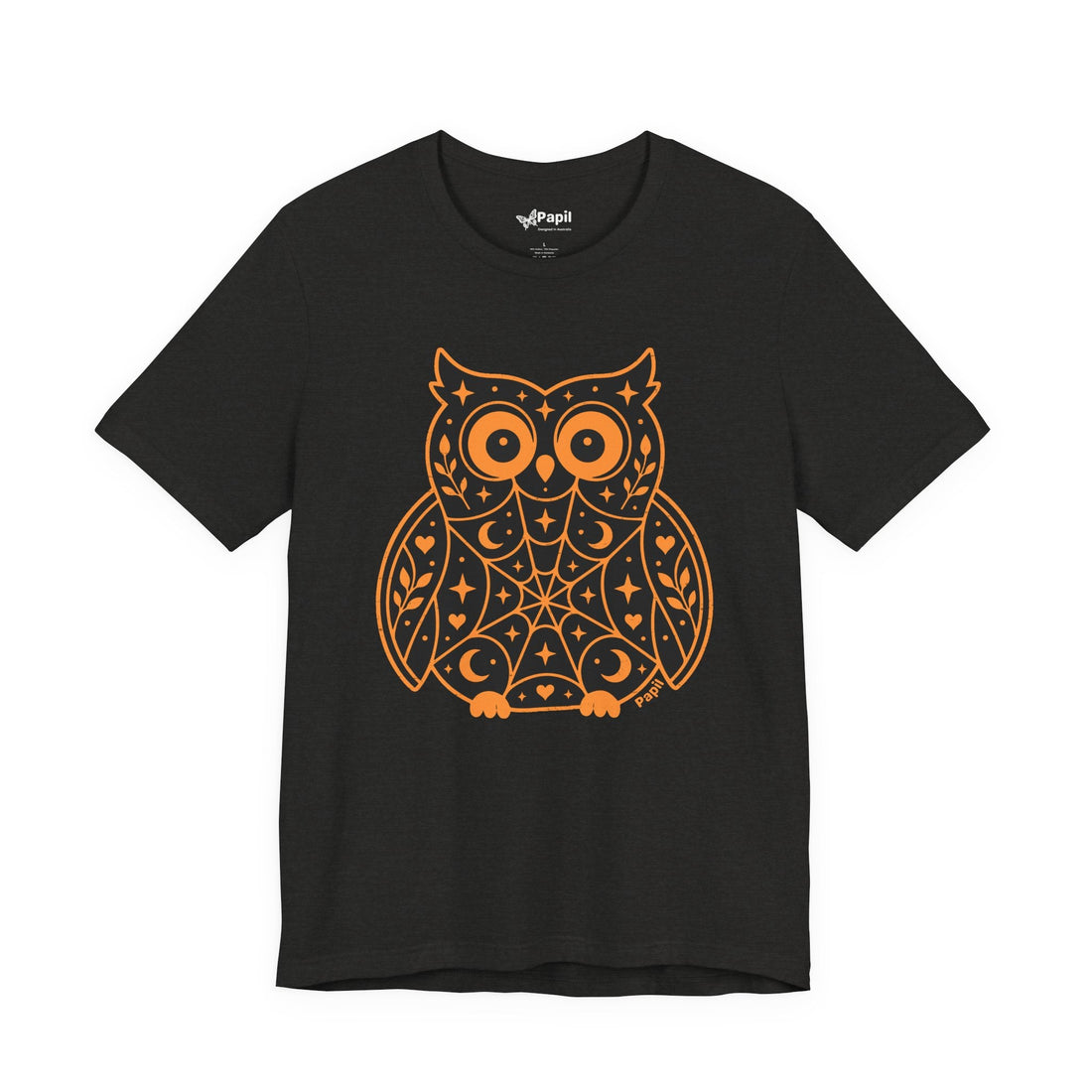 Enchanted Owl Halloween tee, alternate colourway