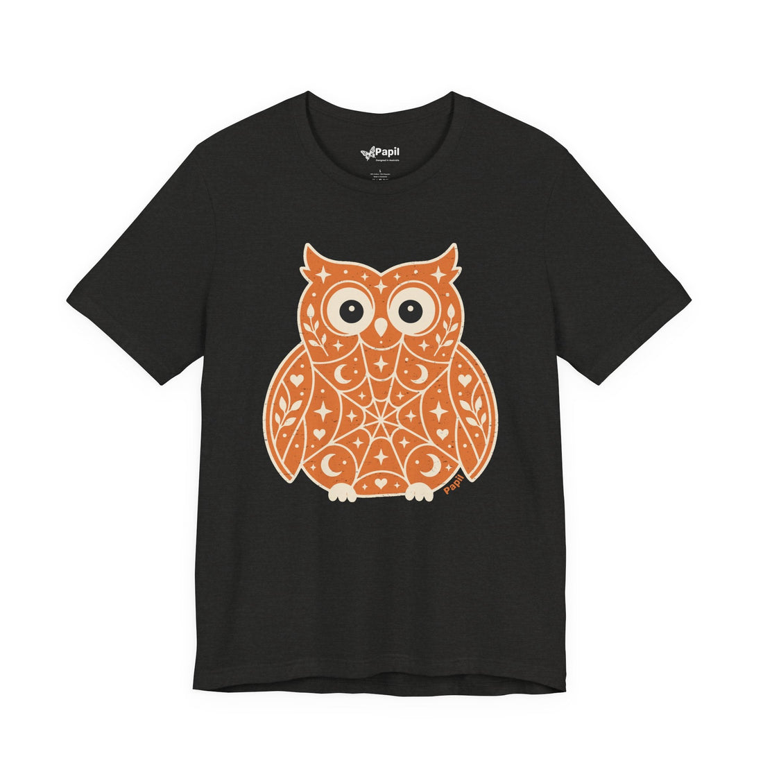 Enchanted Owl Halloween tee, alternate colourway