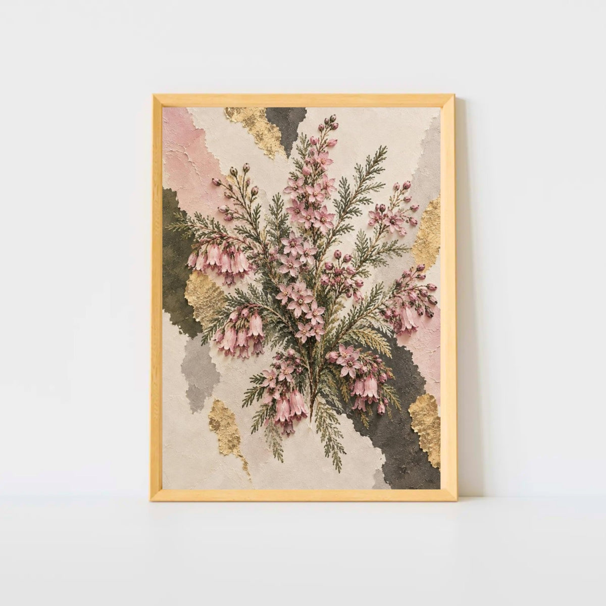 Boronia Australian Native Flower Fine Art Poster