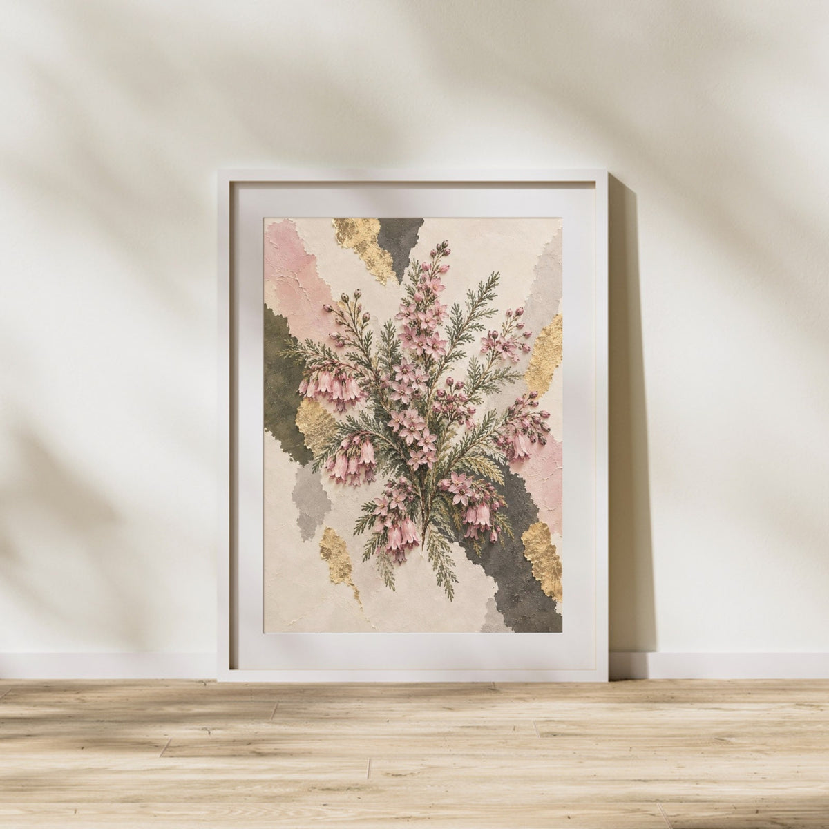 Boronia Australian Native Flower Fine Art Poster