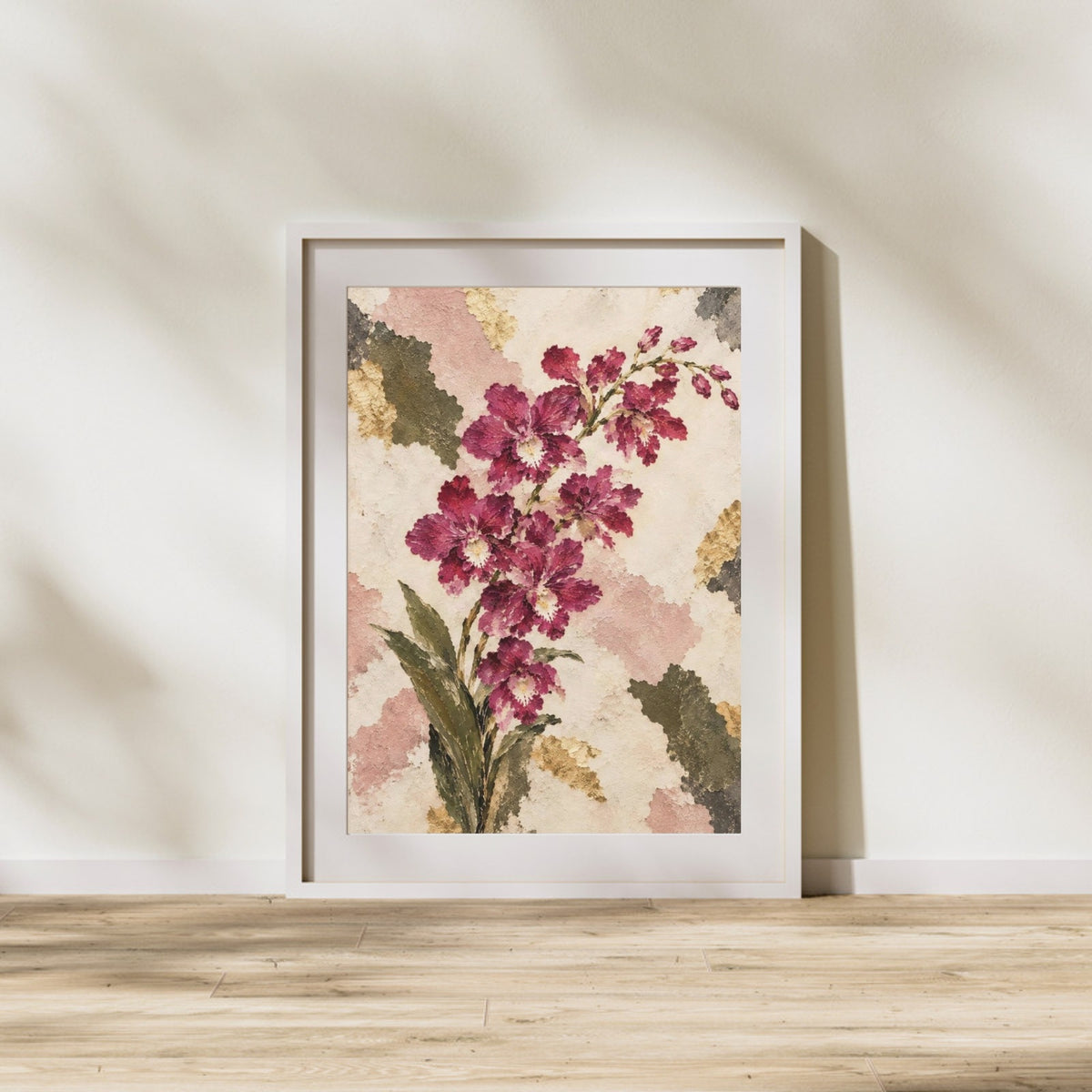 Cooktown Orchid Australian Native Flower Fine Art Poster