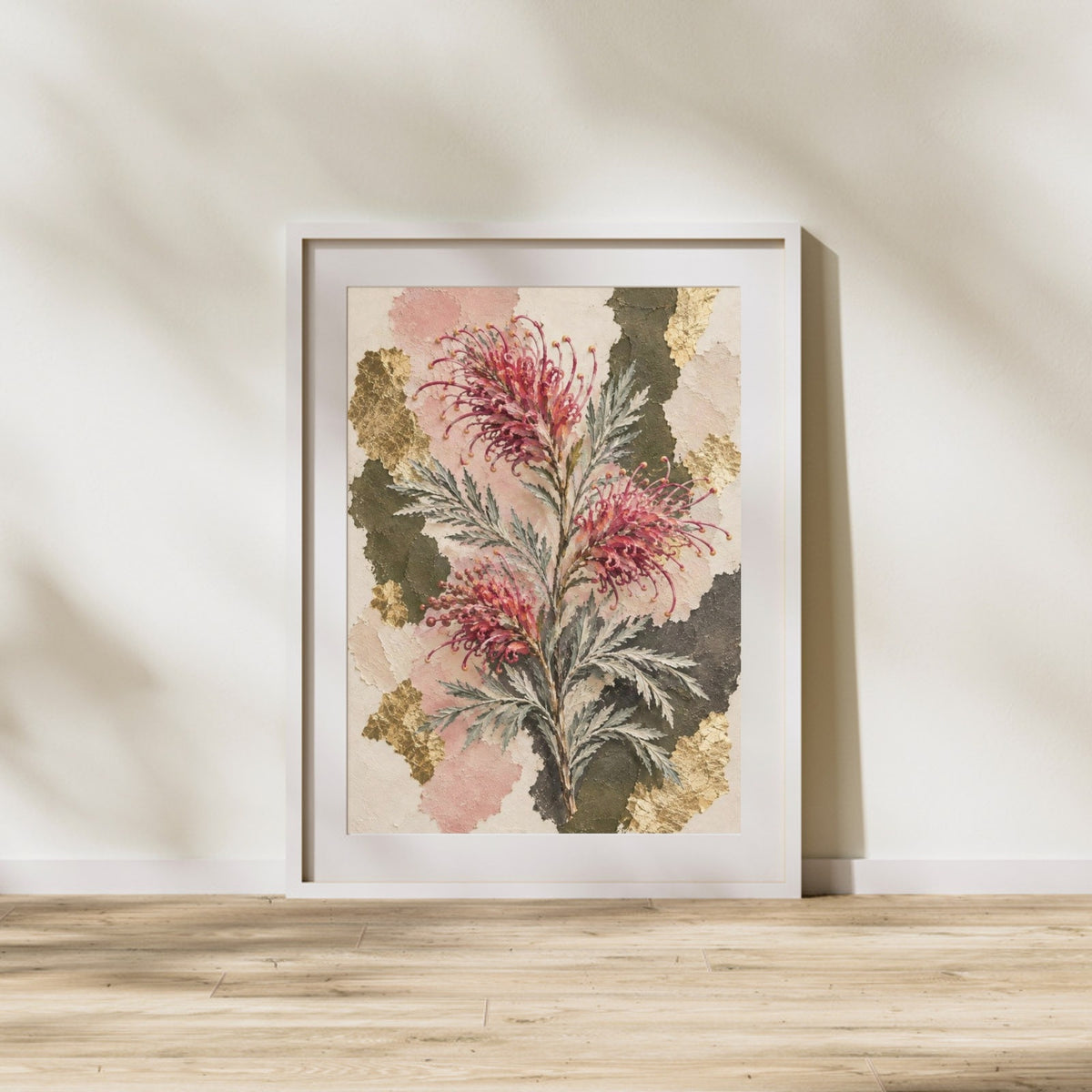 Grevillea Australian Native Flower Fine Art Poster