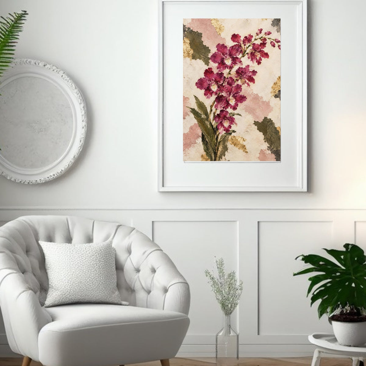 Cooktown Orchid Australian Native Flower Fine Art Poster