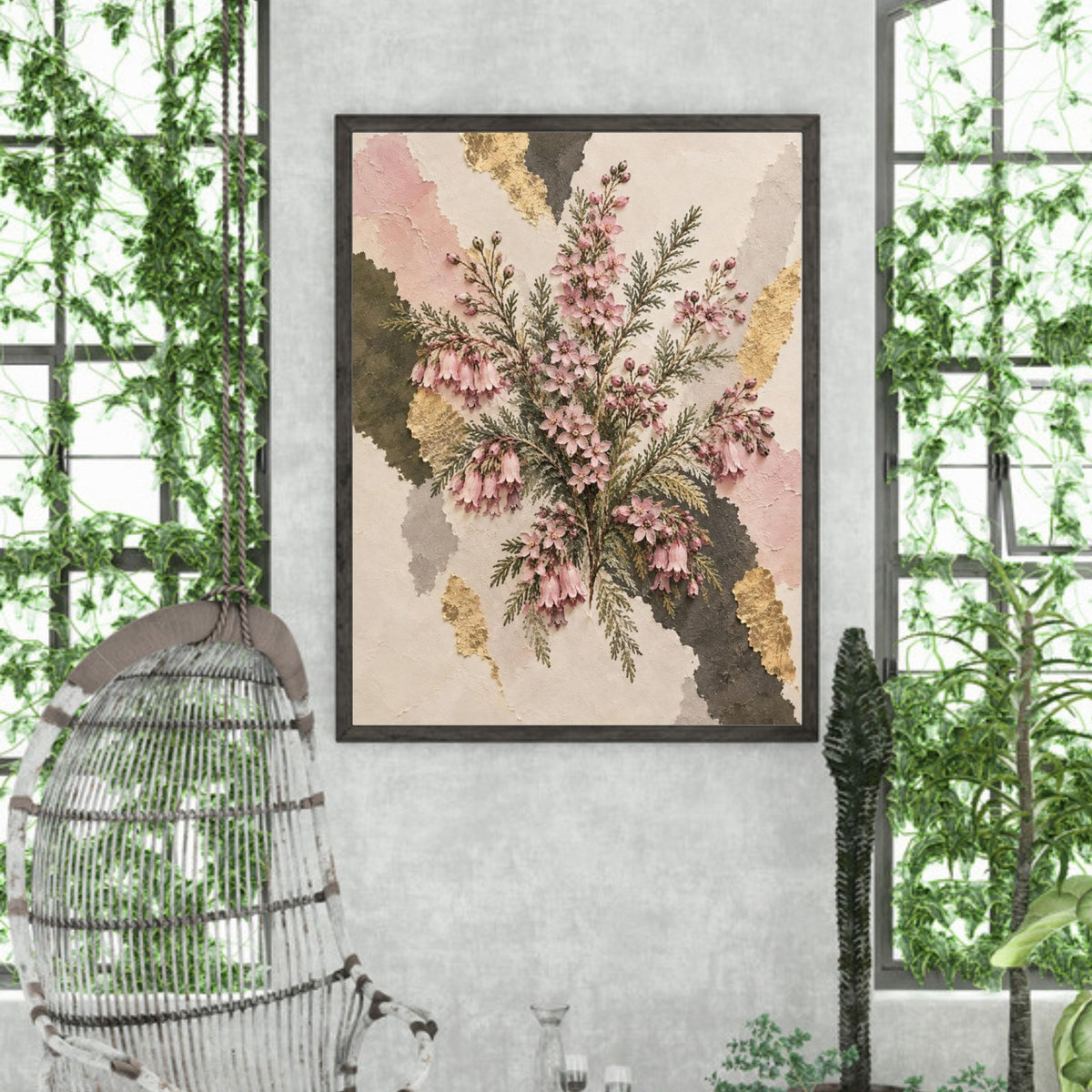 Boronia Australian Native Flower Fine Art Poster