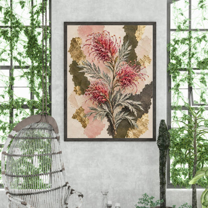 Grevillea Australian Native Flower Fine Art Poster
