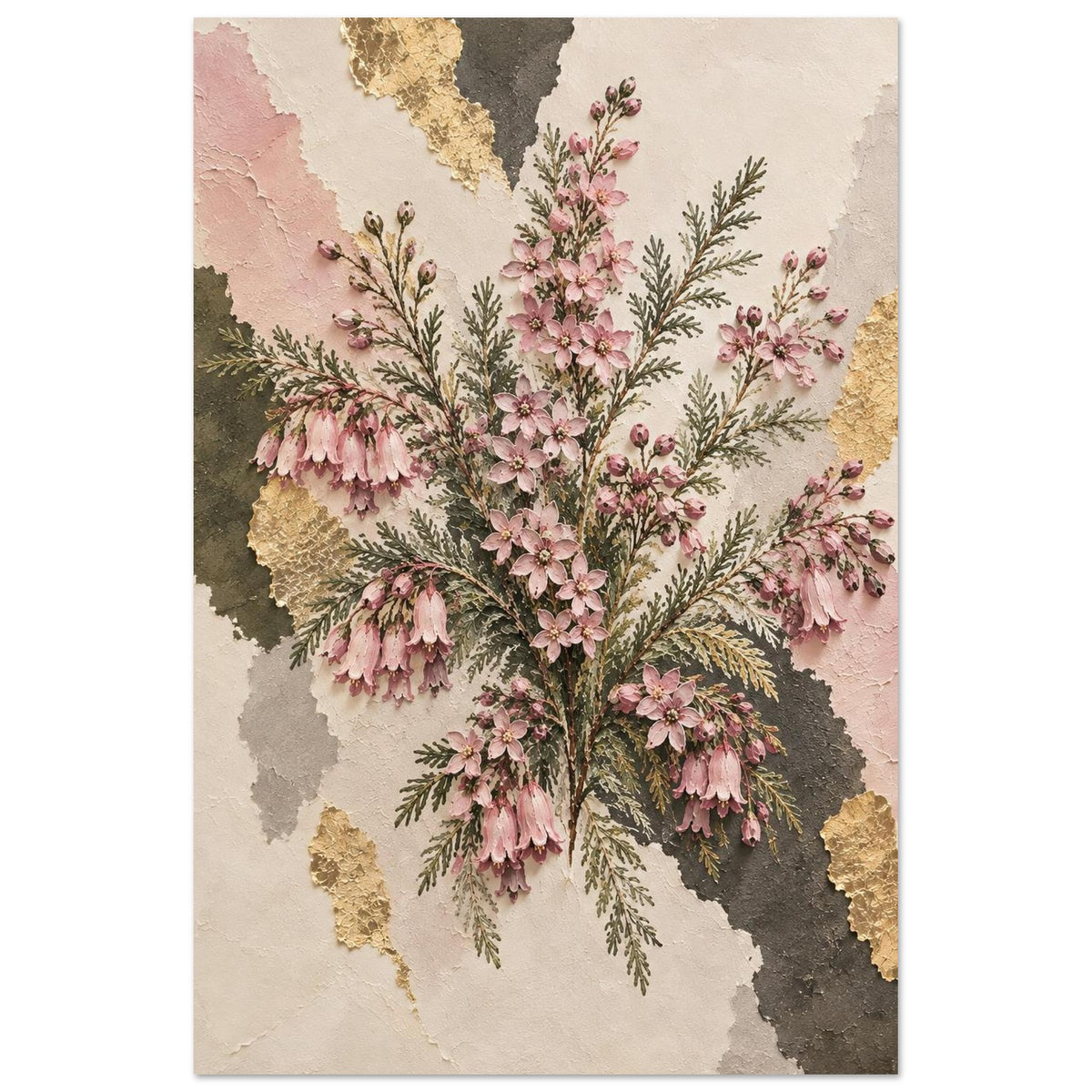 Boronia Australian Native Flower Fine Art Poster 30x45 cm 12x18″