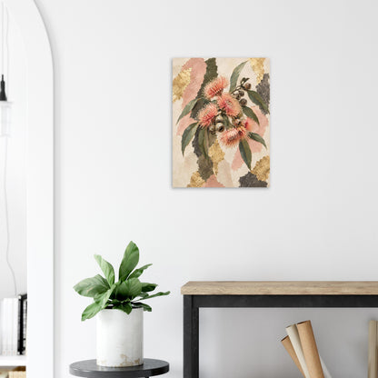 Flowering Gum Australian Native Flower Fine Art Poster