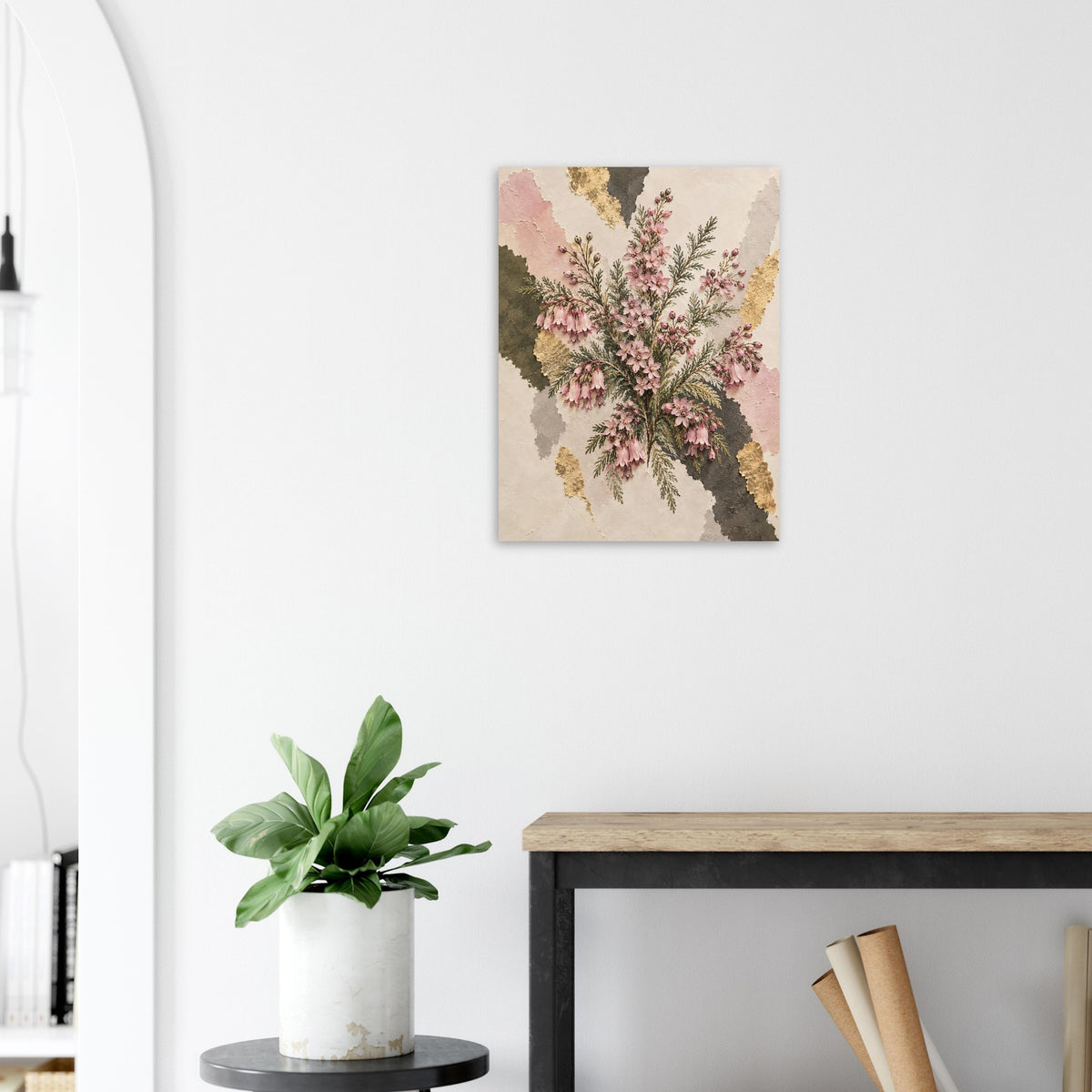 Boronia Australian Native Flower Fine Art Poster