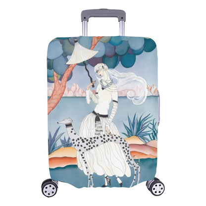Gentle Companionship Luggage Cover One Size ART00002 - L Luggage Cover Luggage Cover (Large Size) (26"-28")