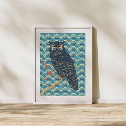 Night Watch Owl poster lifestyle image