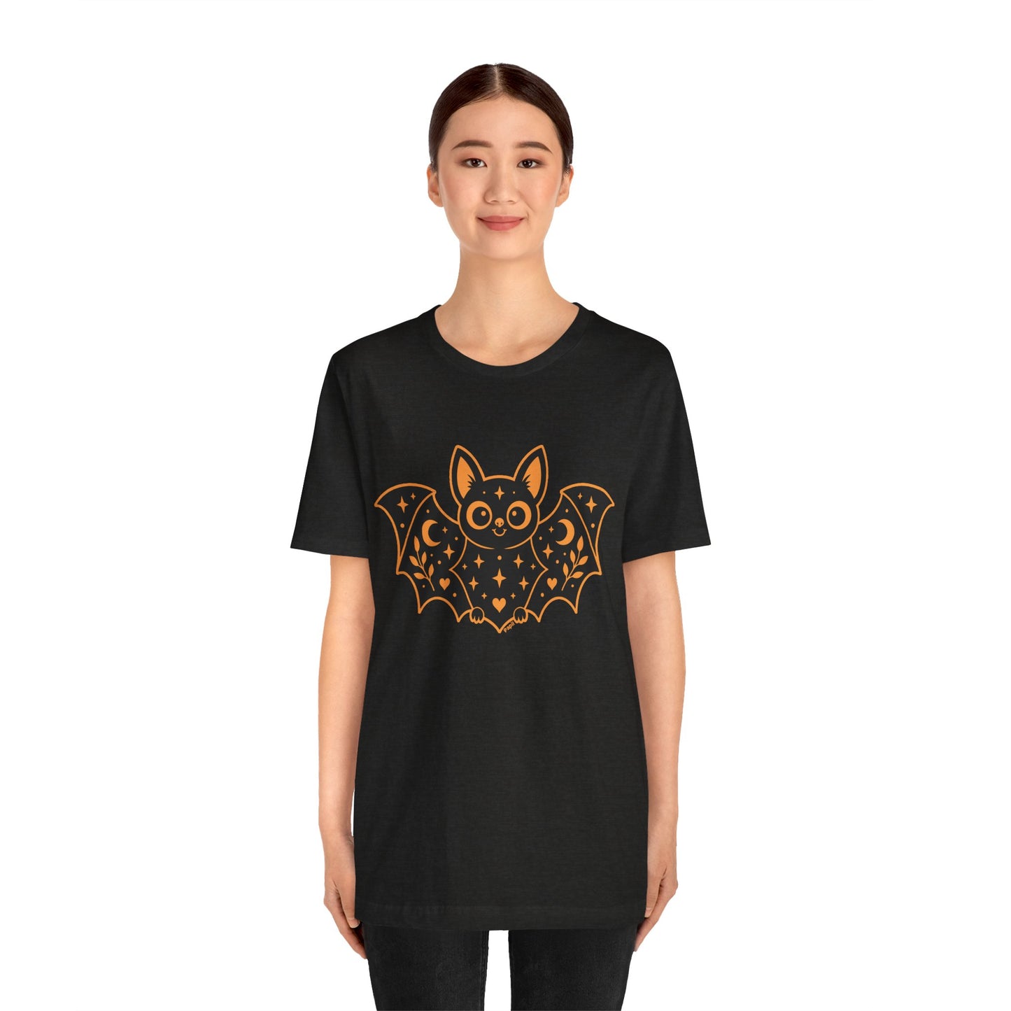 Cute Halloween Bat T-Shirt | Decorative Graphic Tee