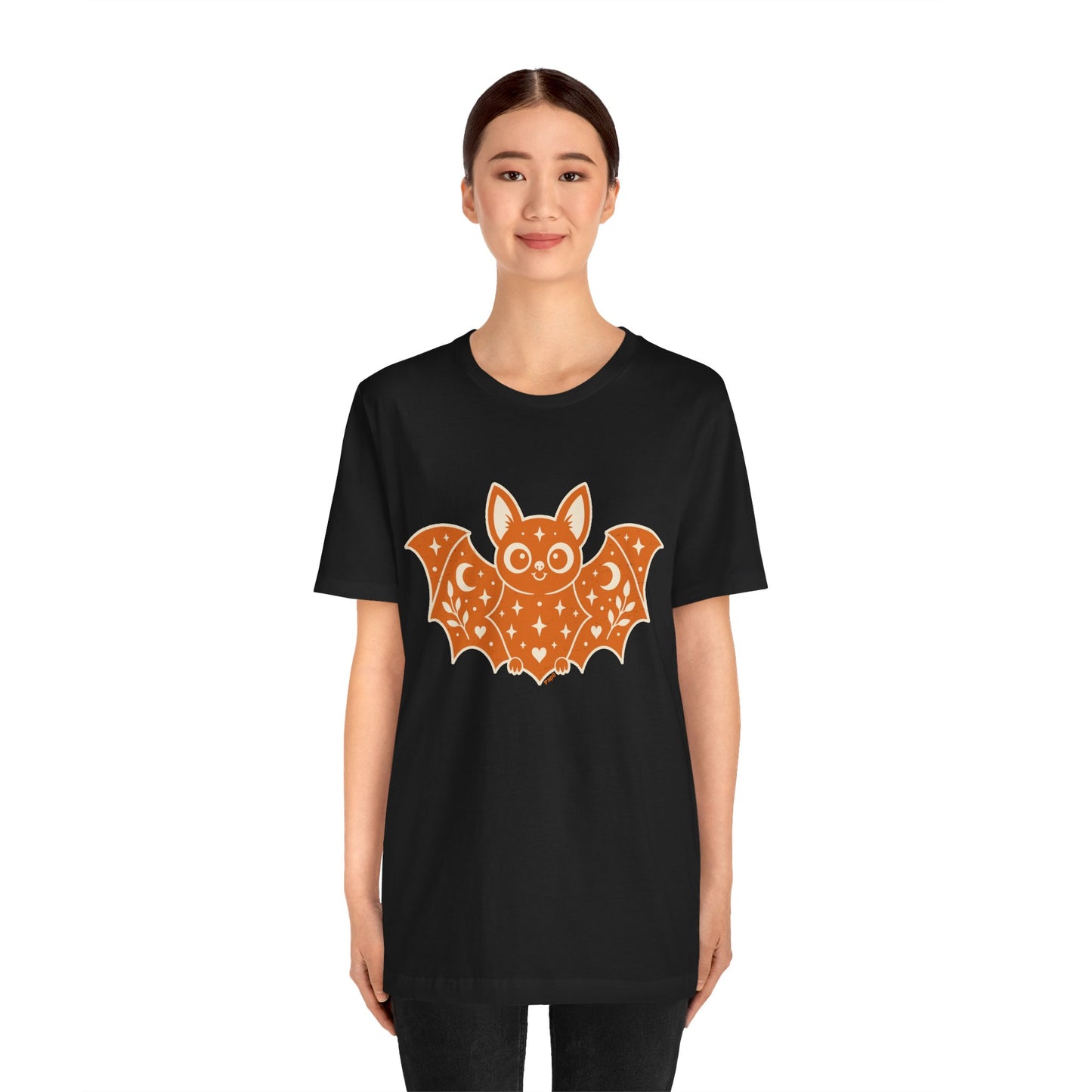 Cute Halloween Bat T-Shirt | Decorative Graphic Tee