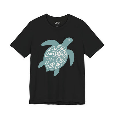 Shell Yeah! Floral Sea Turtle Unisex Graphic Tee