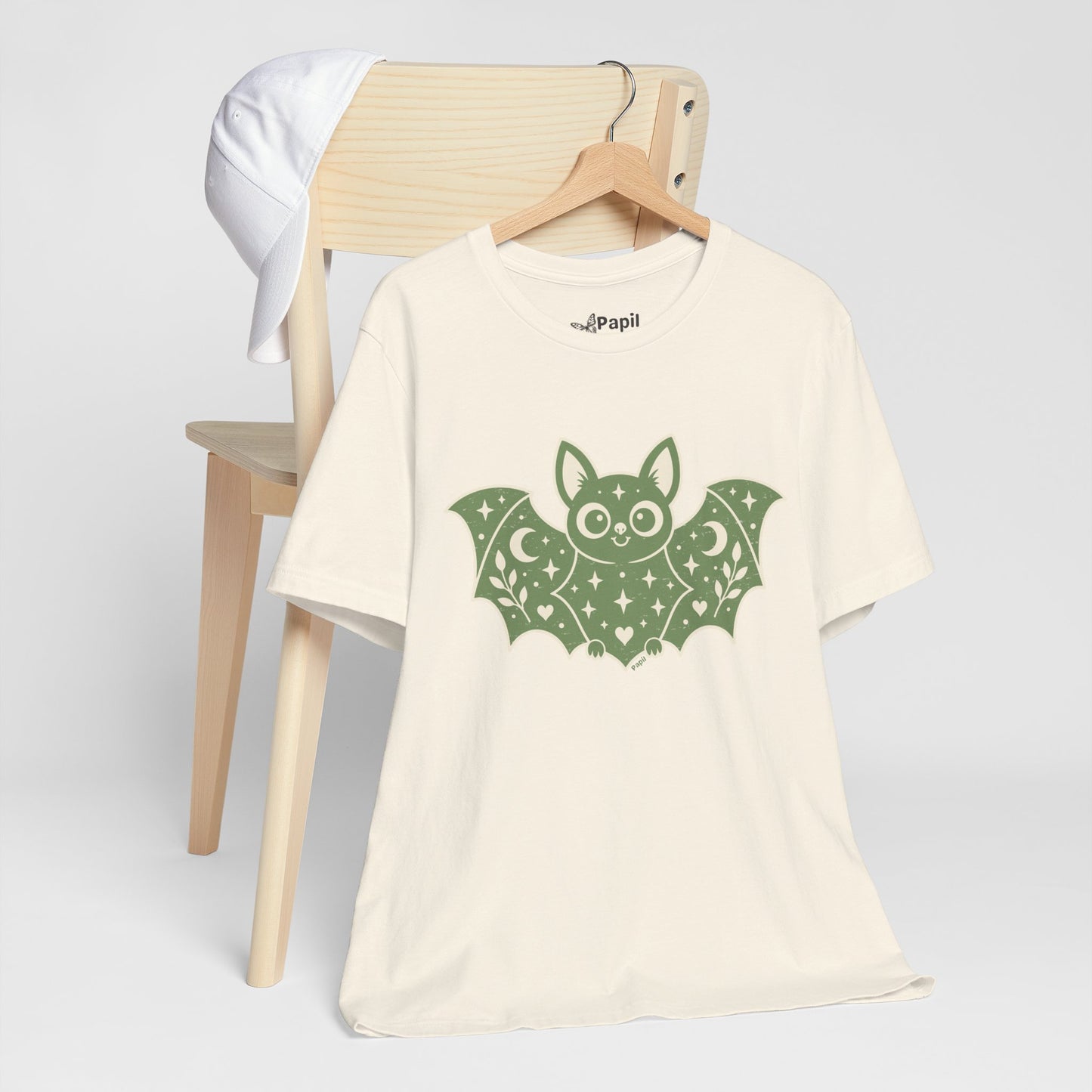 Cute Halloween Bat T-Shirt | Decorative Graphic Tee