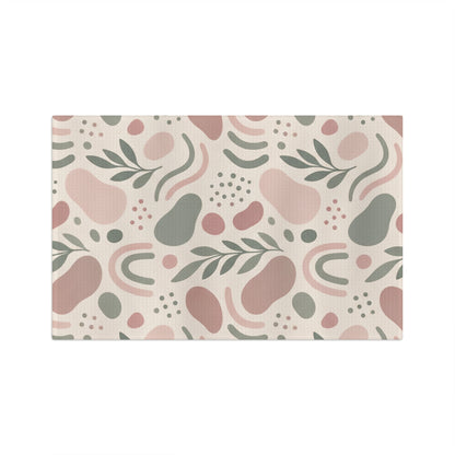 Boho Abstract Shapes Tea Towel | Quick-Dry Microfibre Kitchen Towel
