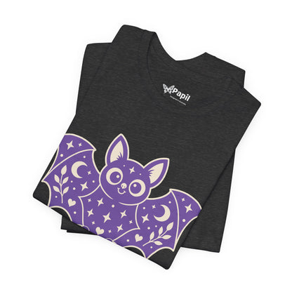 Cute Halloween Bat T-Shirt | Decorative Graphic Tee