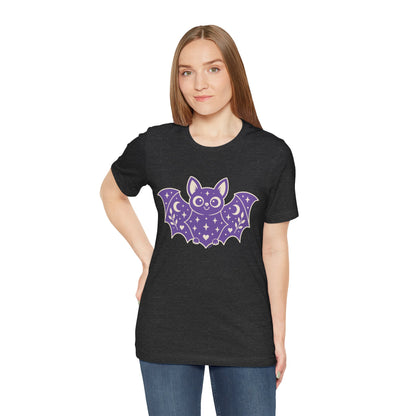 Cute Halloween Bat T-Shirt | Decorative Graphic Tee