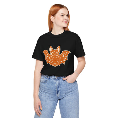 Cute Halloween Bat T-Shirt | Decorative Graphic Tee