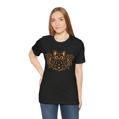 Cute Halloween Bat T-Shirt | Decorative Graphic Tee