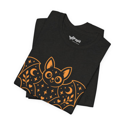 Cute Halloween Bat T-Shirt | Decorative Graphic Tee