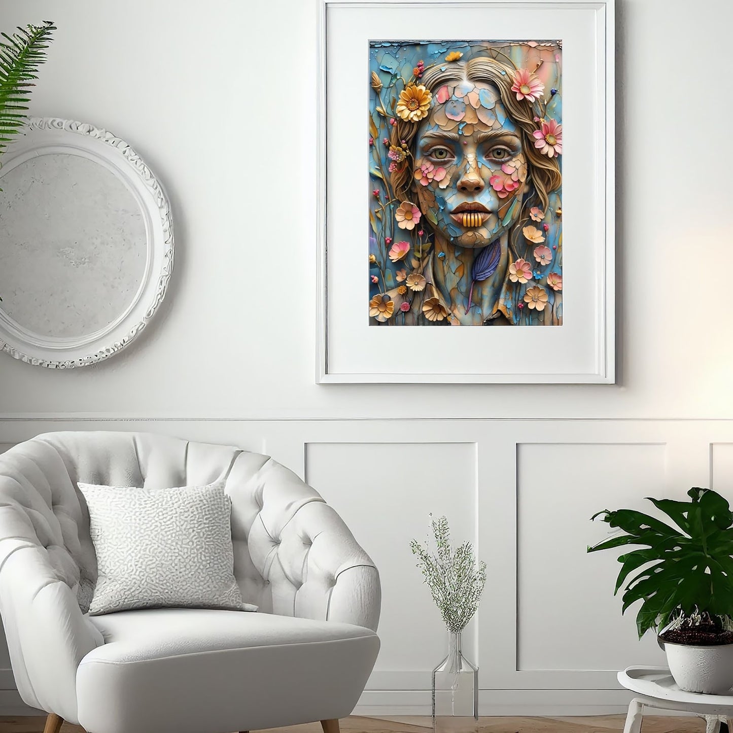 Bloom and Fracture poster lifestyle image