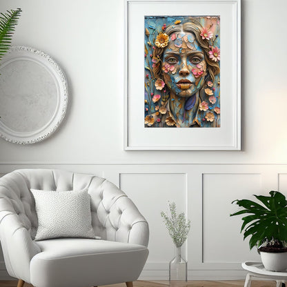 Bloom and Fracture poster lifestyle image