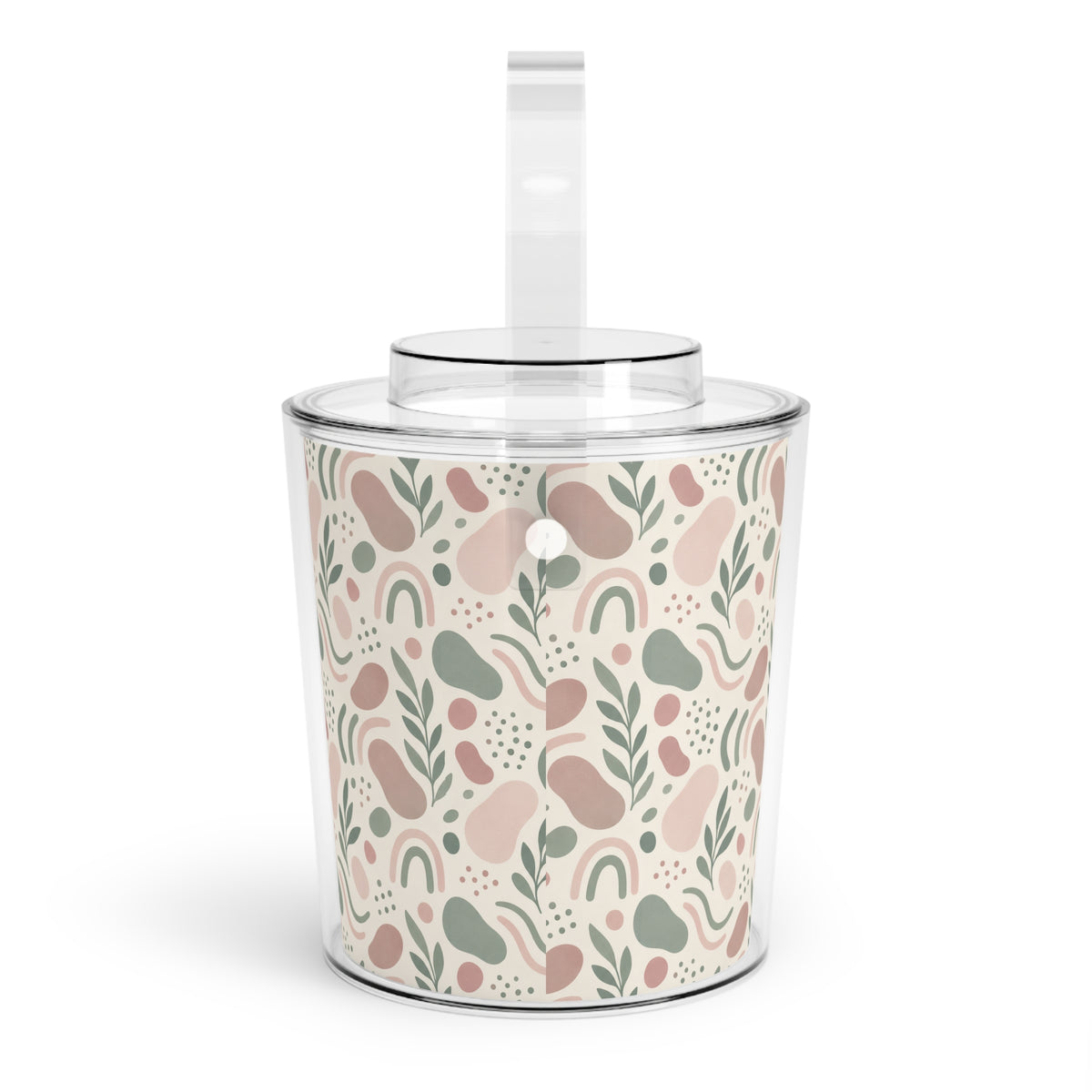 Ice Bucket with Tongs