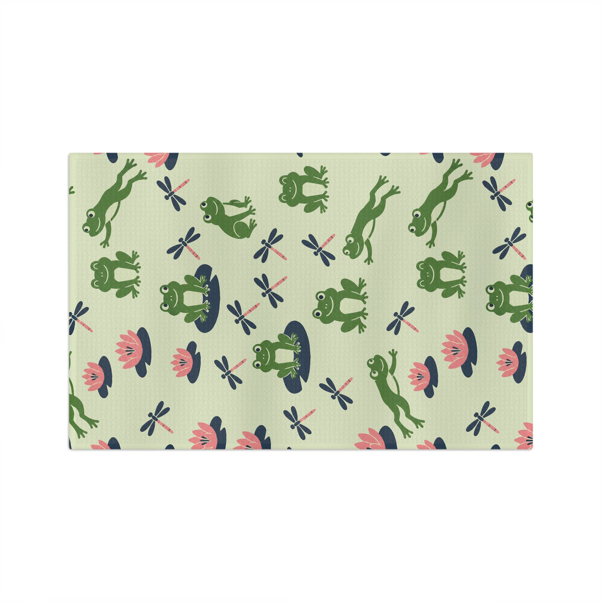 Frog Pond Tea Towel | Quick-Dry Microfibre Kitchen Towel