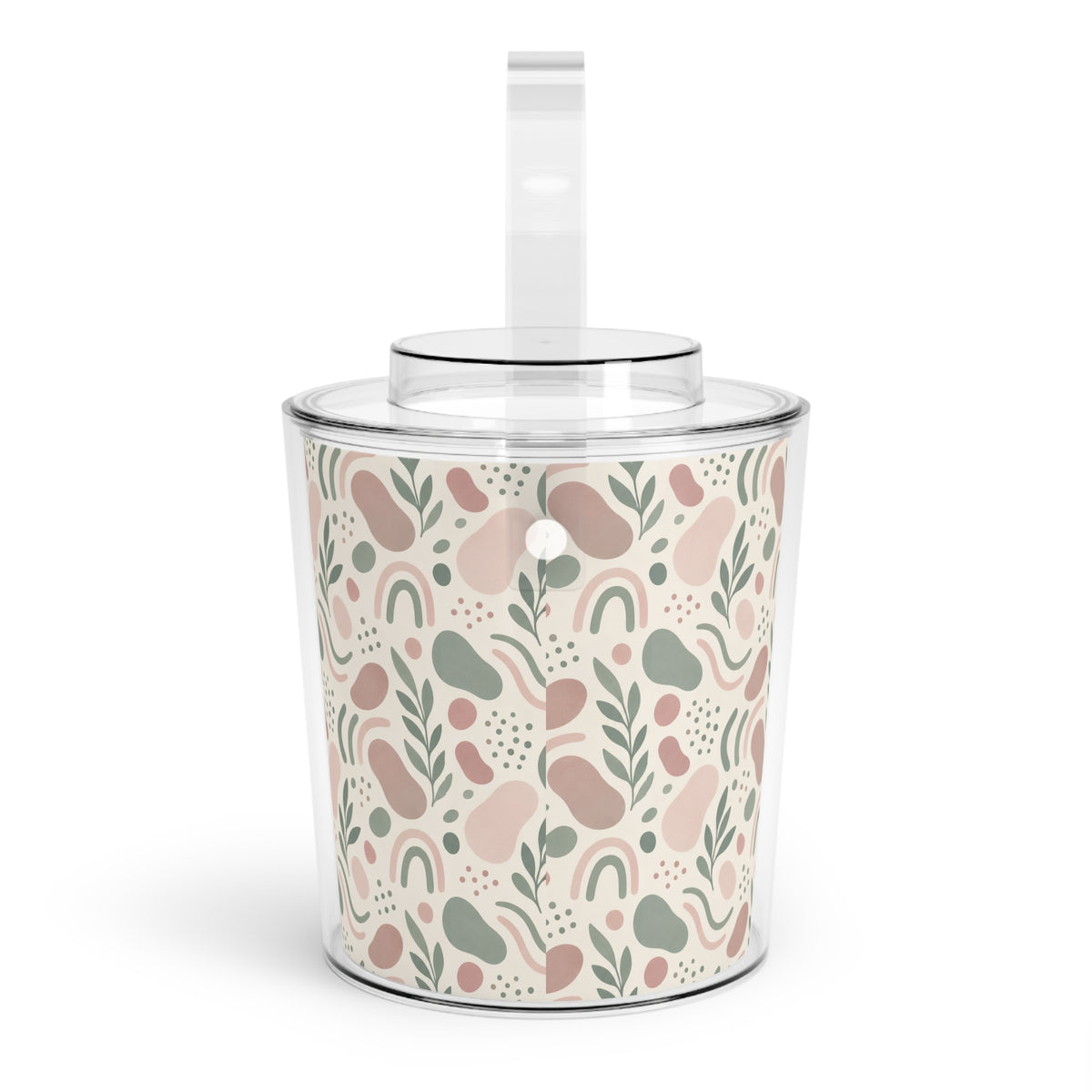 Ice Bucket with Tongs
