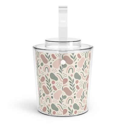 Ice Bucket with Tongs