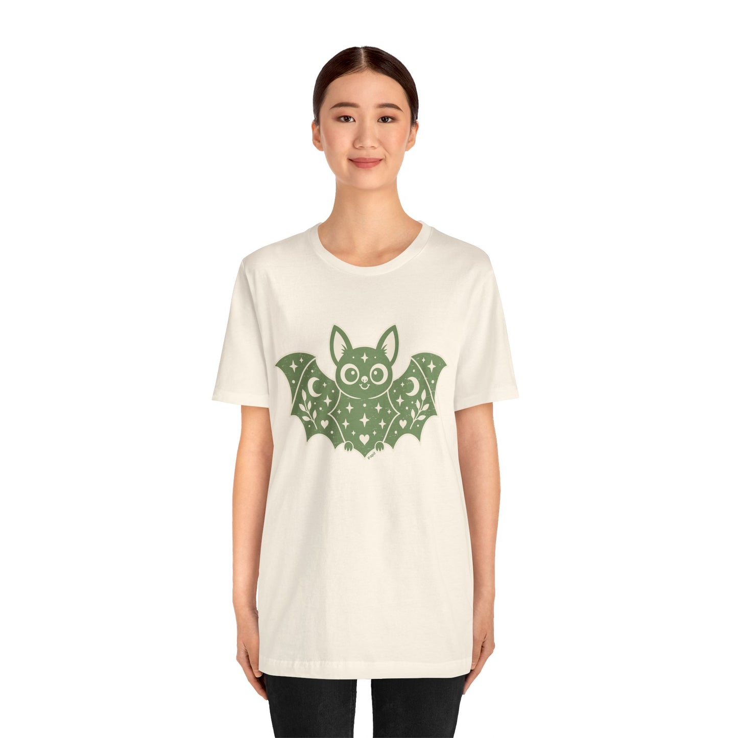 Cute Halloween Bat T-Shirt | Decorative Graphic Tee