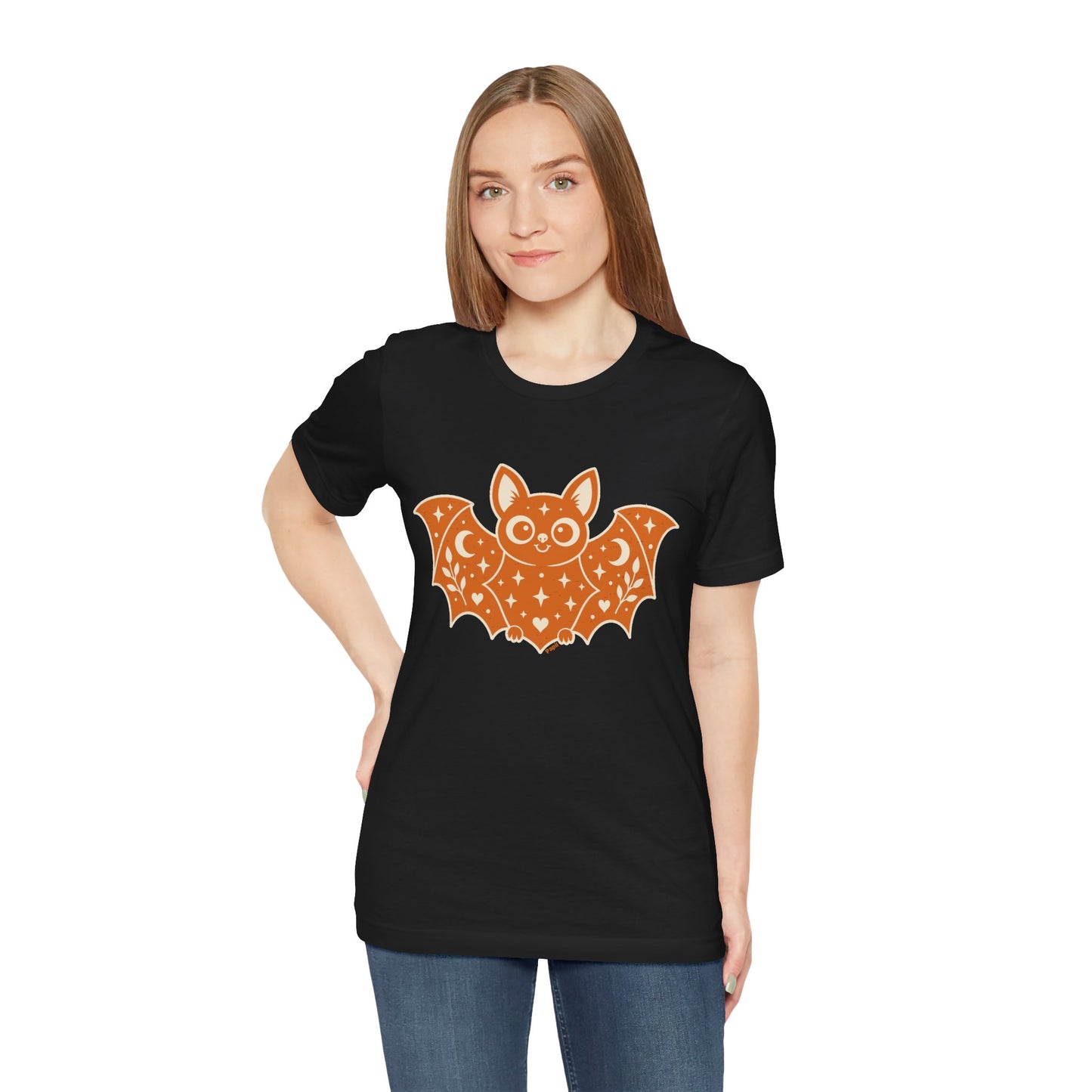 Cute Halloween Bat T-Shirt | Decorative Graphic Tee