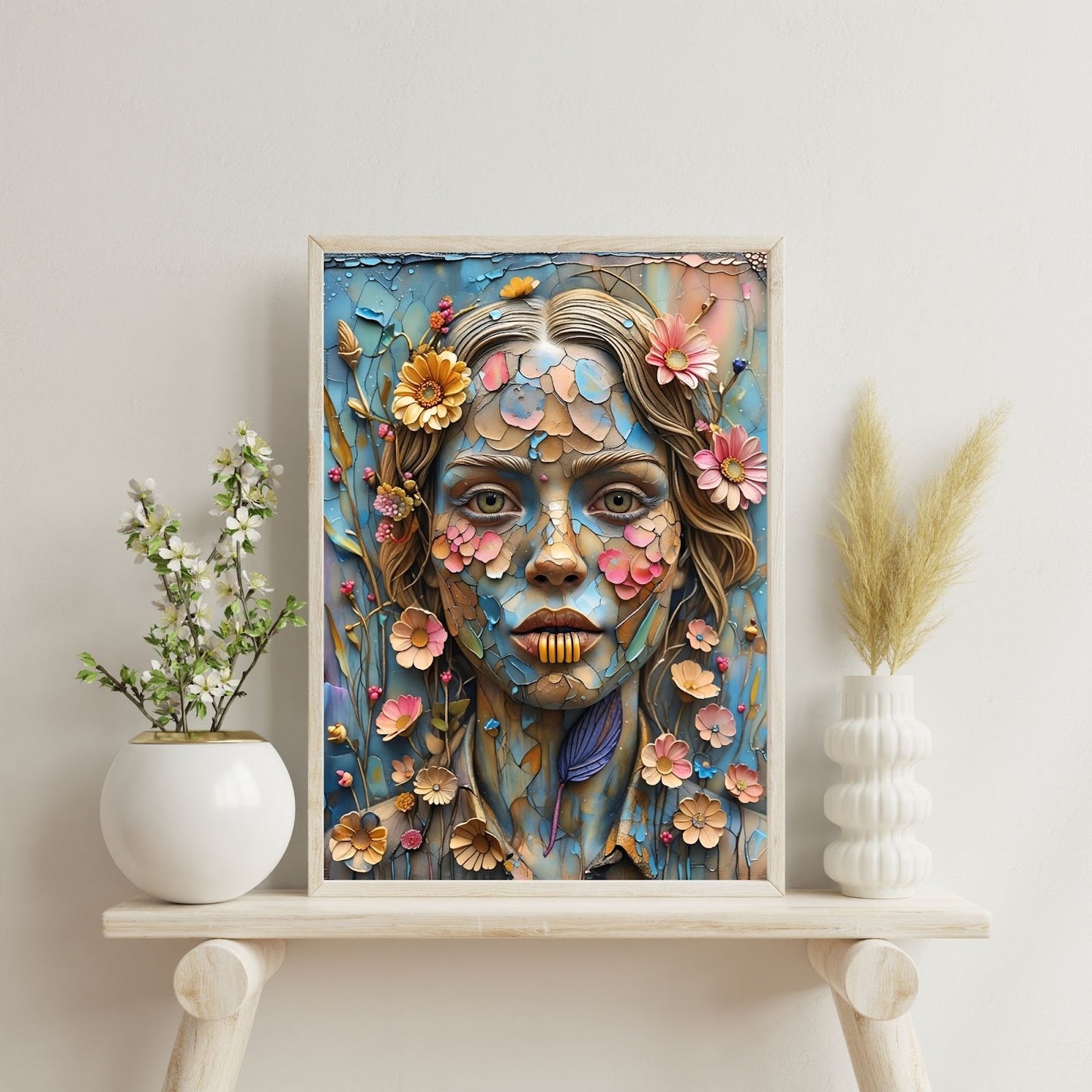 Bloom and Fracture poster lifestyle image