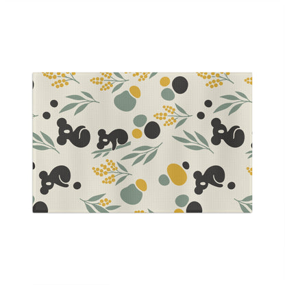 Koala & Wattle Tea Towel | Quick-Dry Microfibre Kitchen Towel
