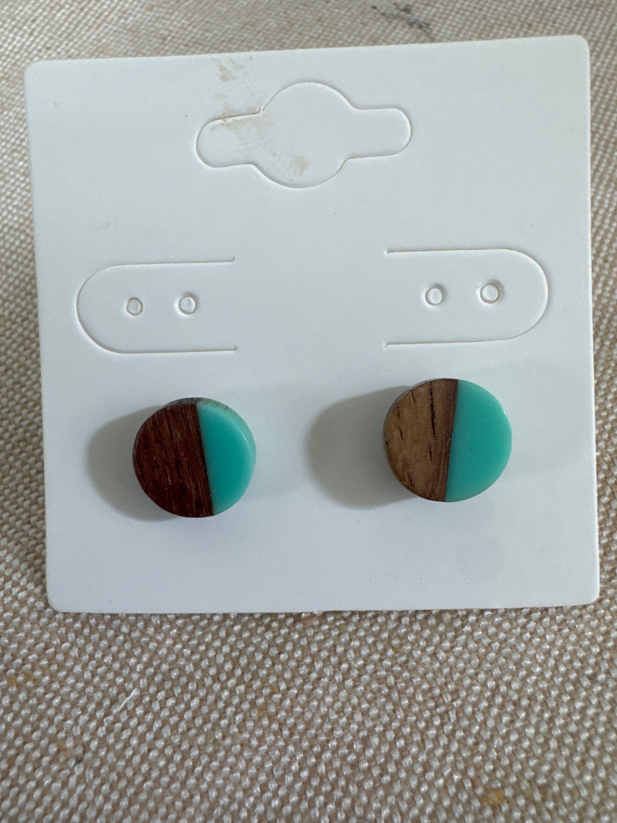 Wood & Resin 10mm Studs