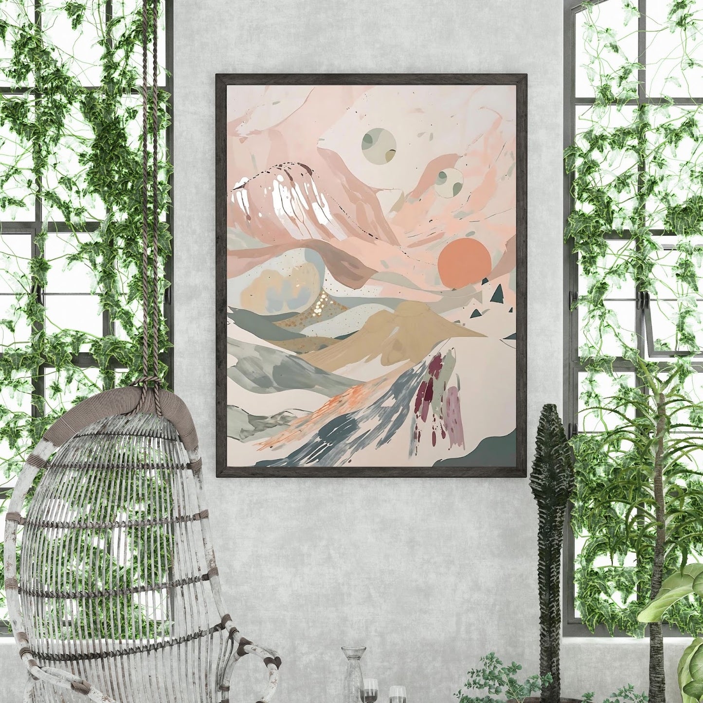 Celestial Desert Dreams poster lifestyle image