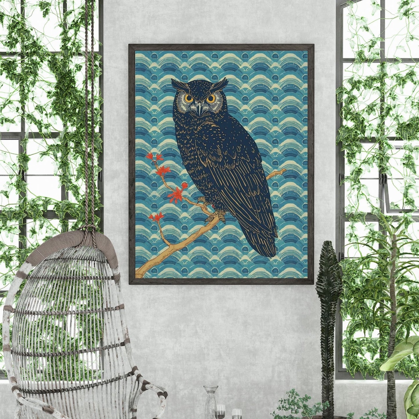 Night Watch Owl poster lifestyle image