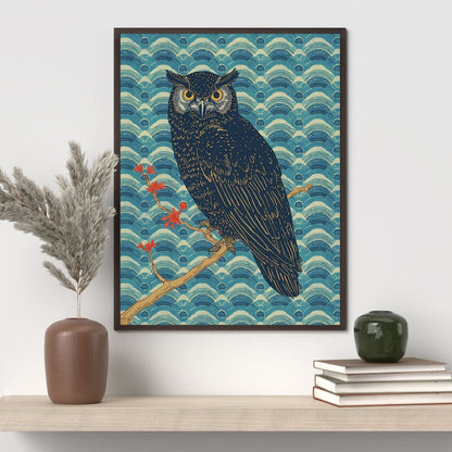 Night Watch Owl poster lifestyle image