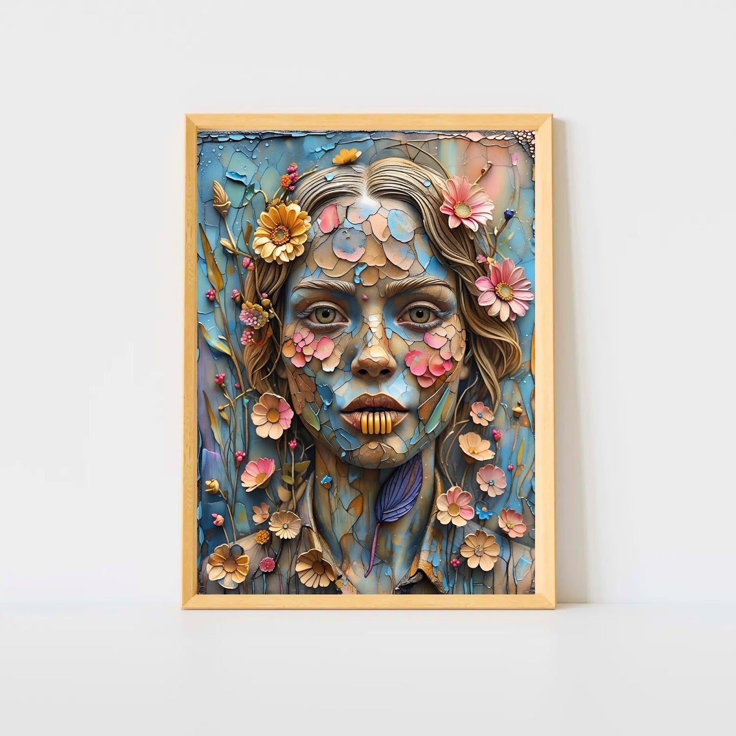 Bloom and Fracture poster lifestyle image