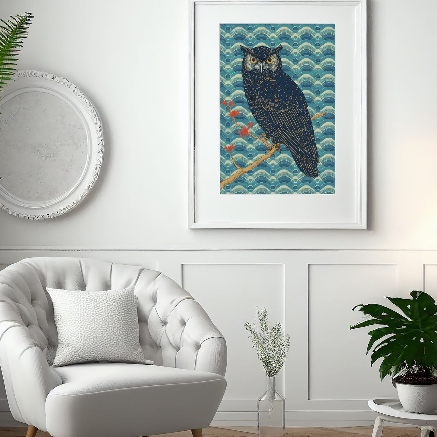 Night Watch Owl poster lifestyle image