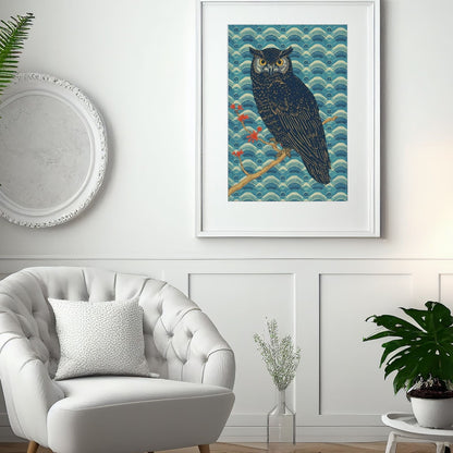 Night Watch Owl poster lifestyle image