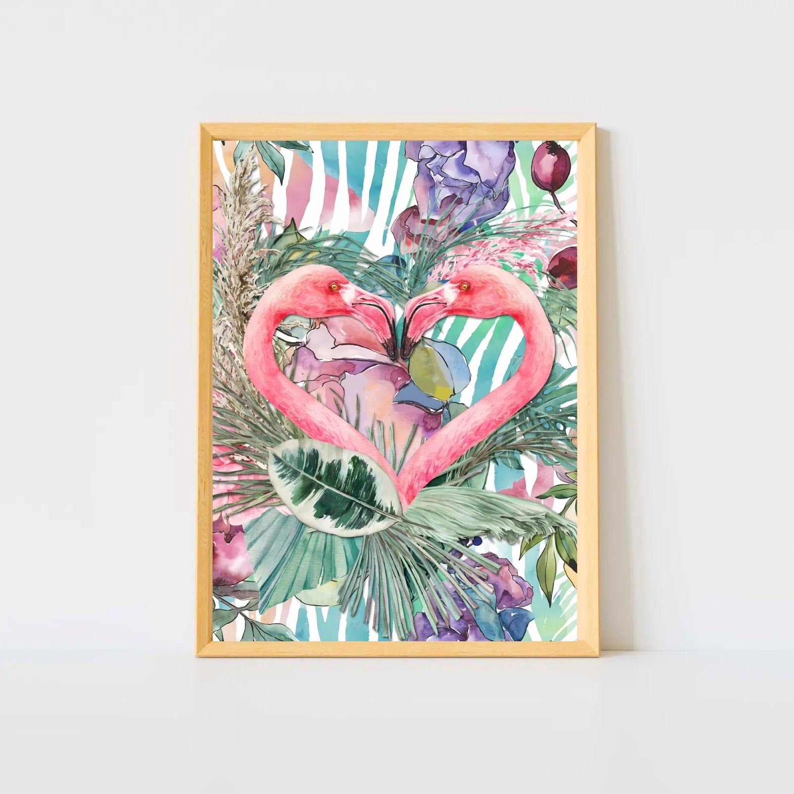Flamingo Love poster lifestyle image