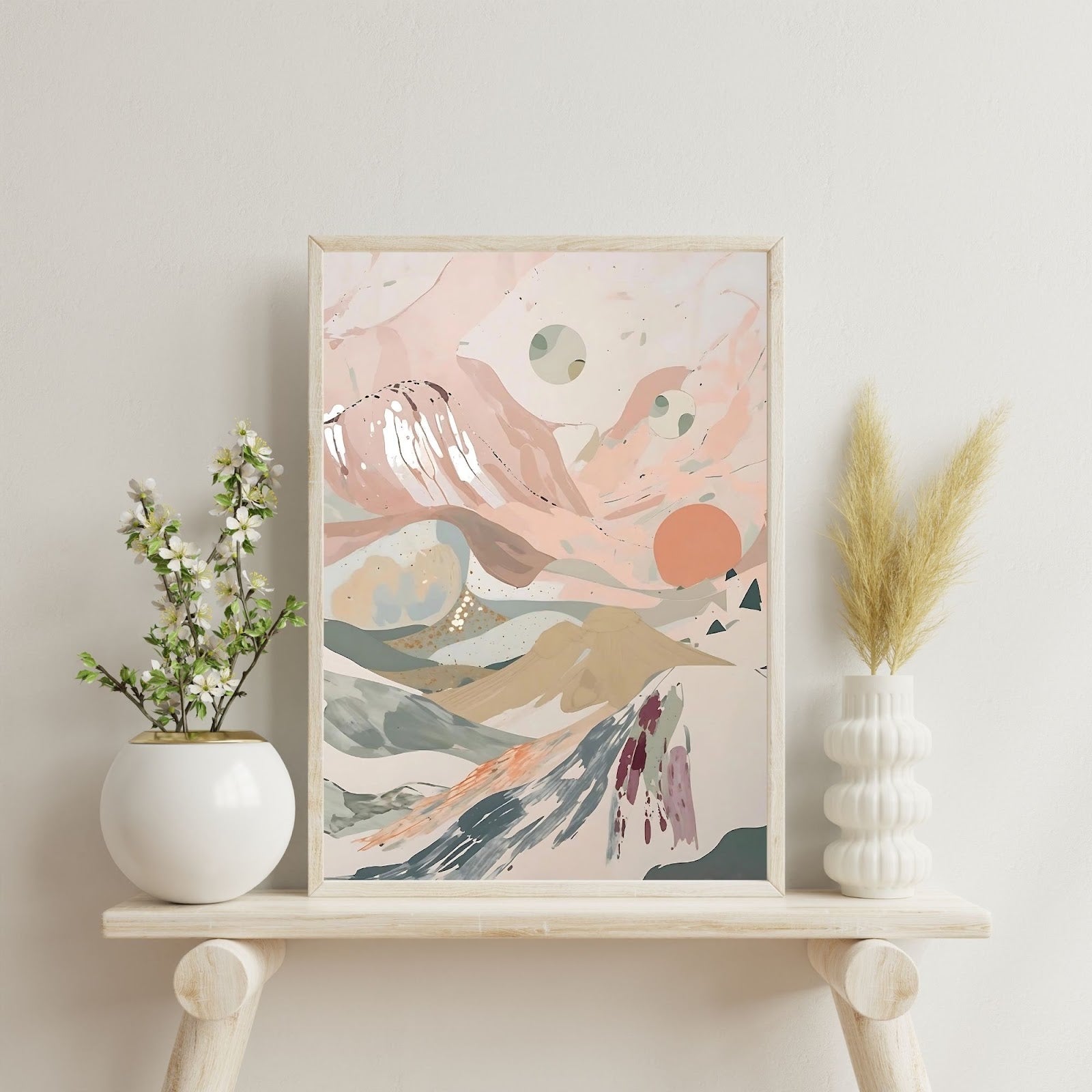 Celestial Desert Dreams poster lifestyle image