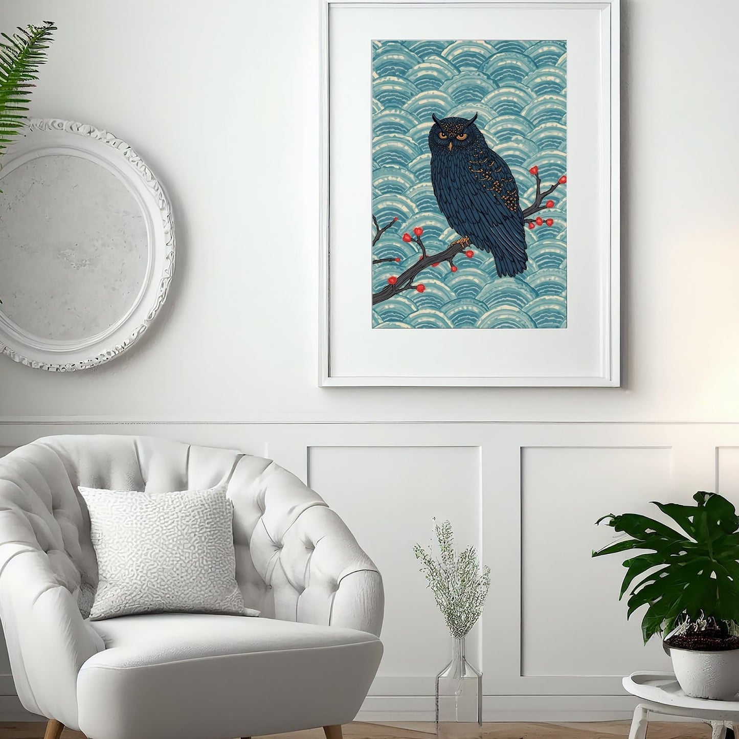 Midnight Owl poster lifestyle image