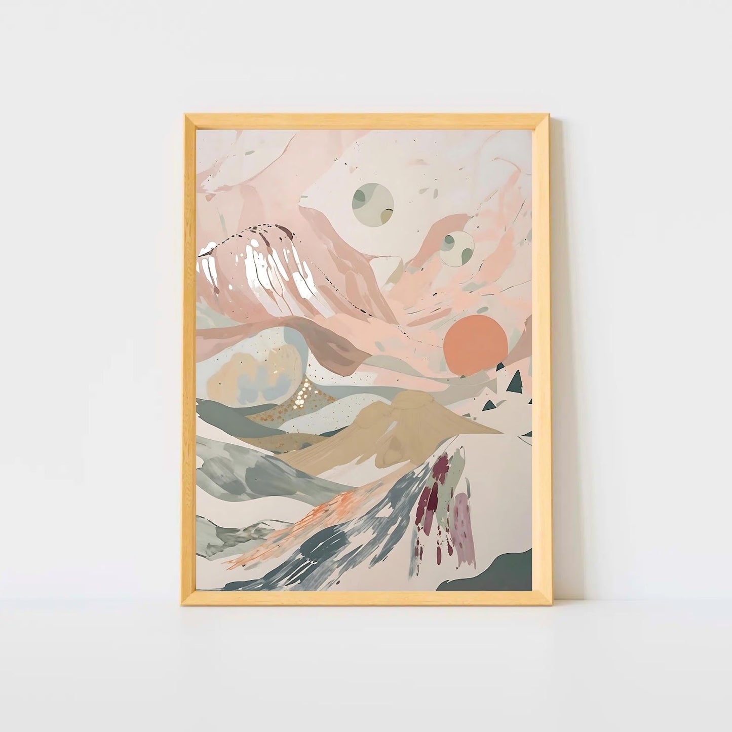 Celestial Desert Dreams poster lifestyle image