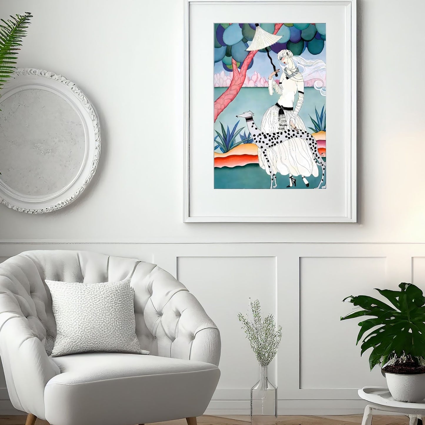 Ms Vogue Art Deco poster lifestyle image